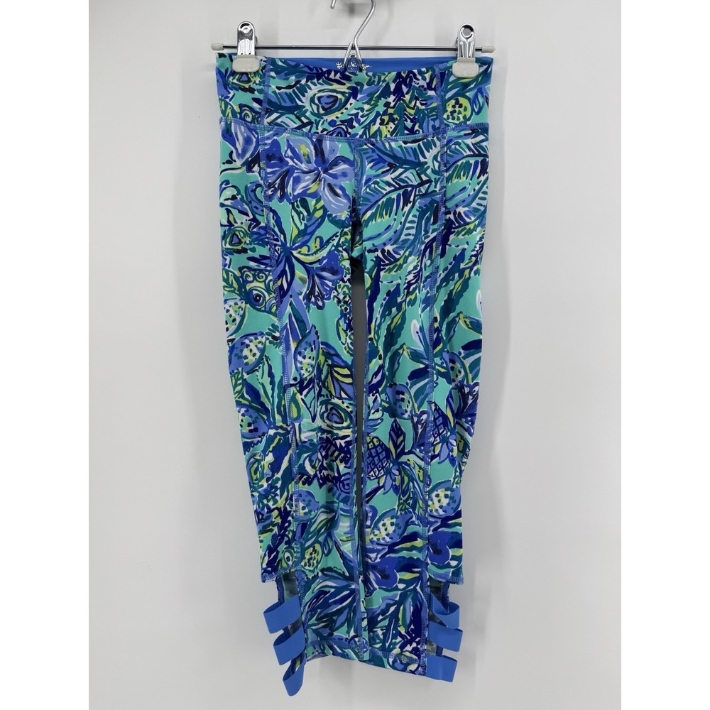Lilly Pulitzer‎ Weekender Luxletic Cropped Leggings Sz XS UPF50+